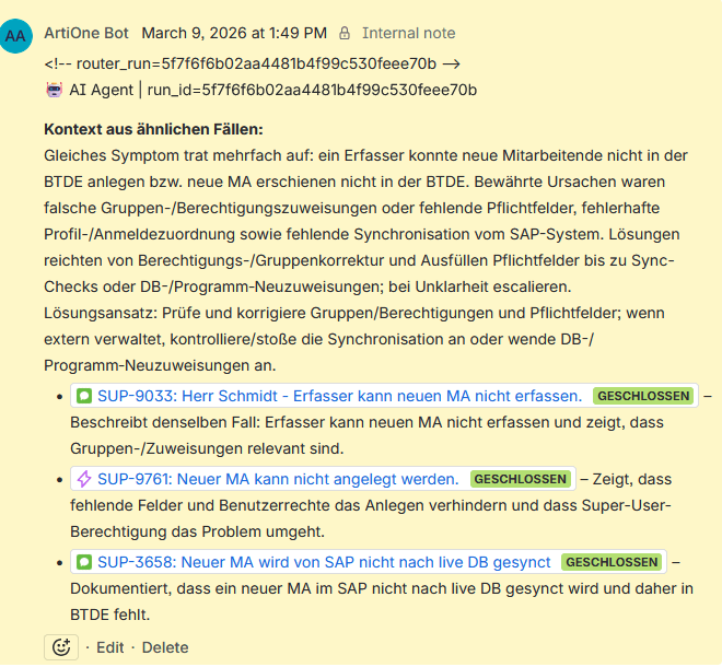 arti jira decision brief